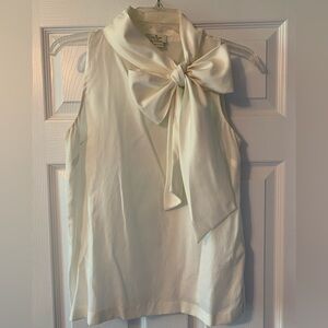 Kate Spade Top with Adjustable Bow- Size S